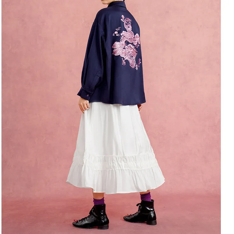Everyday Campus Everyday Casual Polyester Skirt