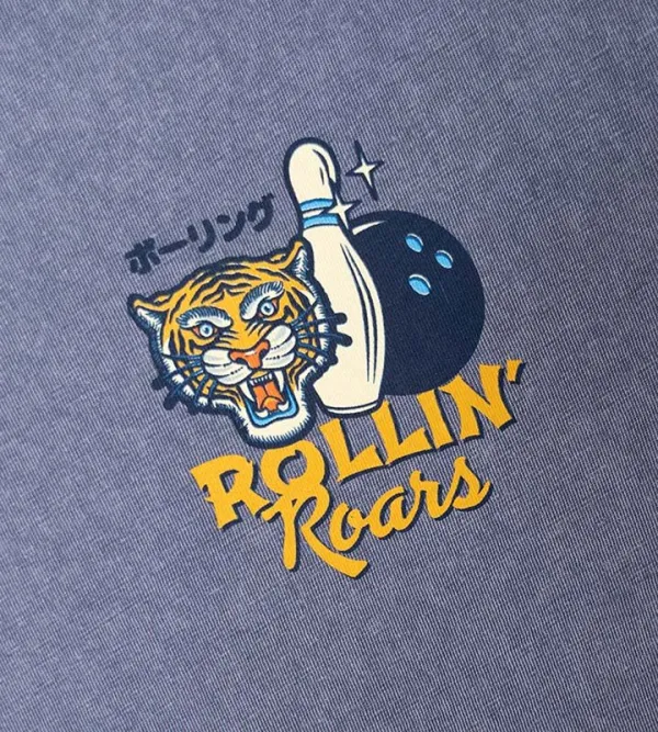 Retro Sports Themed Printed T-Shirt