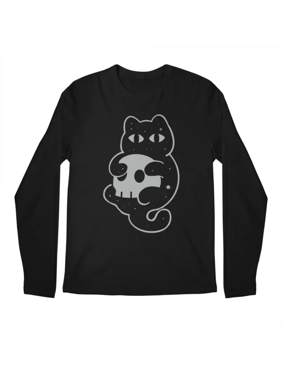 Cat and Skull T-Shirt