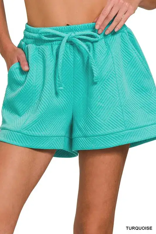 Classic Drawstring Waist Shorts