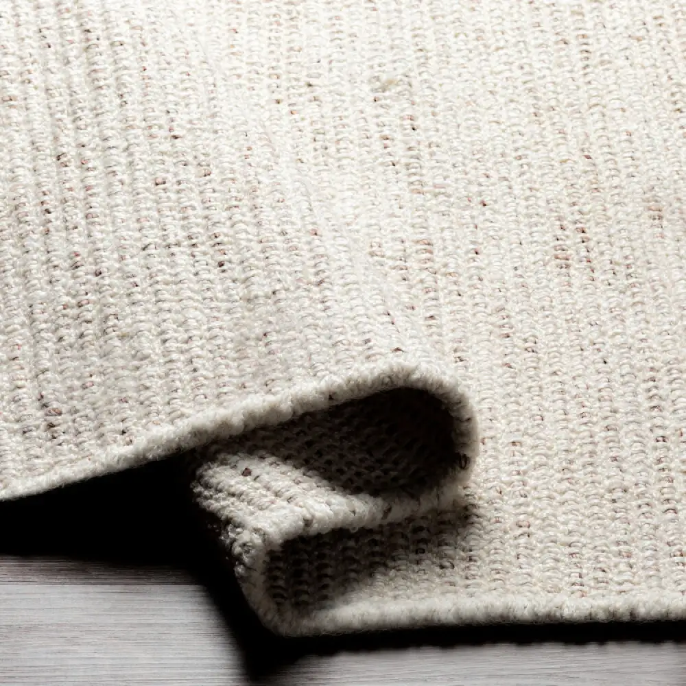 Hand-Woven Yarn Minimalist Carpet