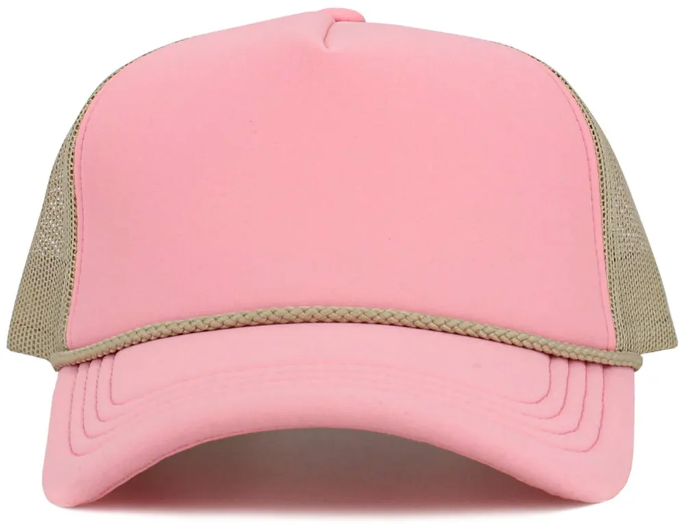 Retro Foam Rope Trucker Cap