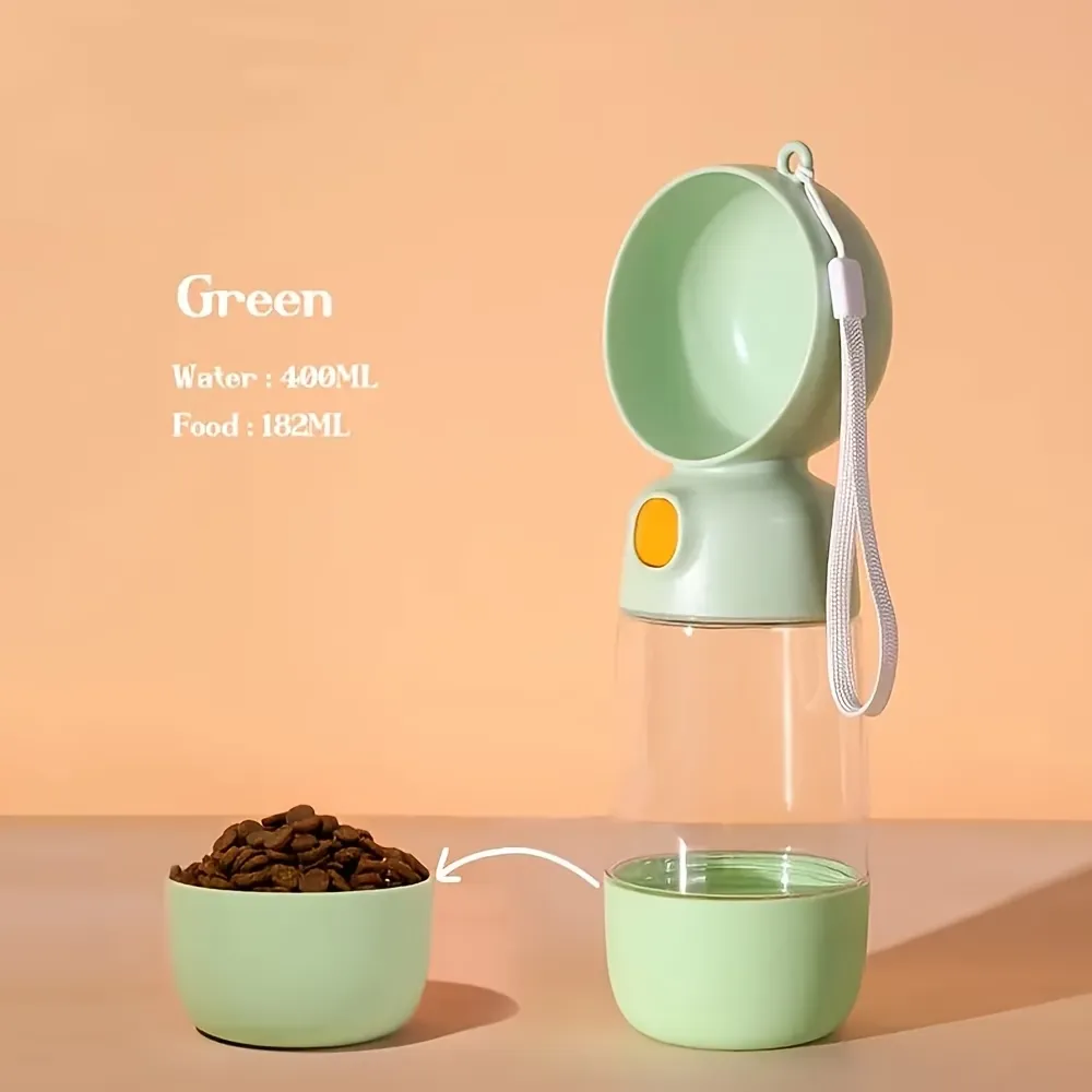 Portable Pet Water & Food Bottle