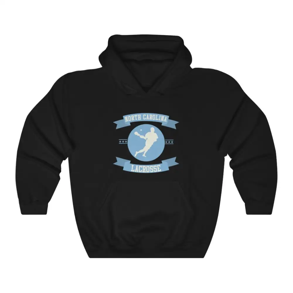 Retro Lacrosse Graphic Player Hoodie