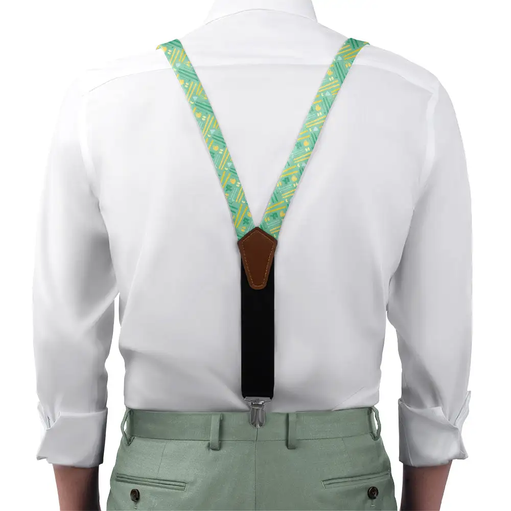 Fresh Pow Theme Suspenders