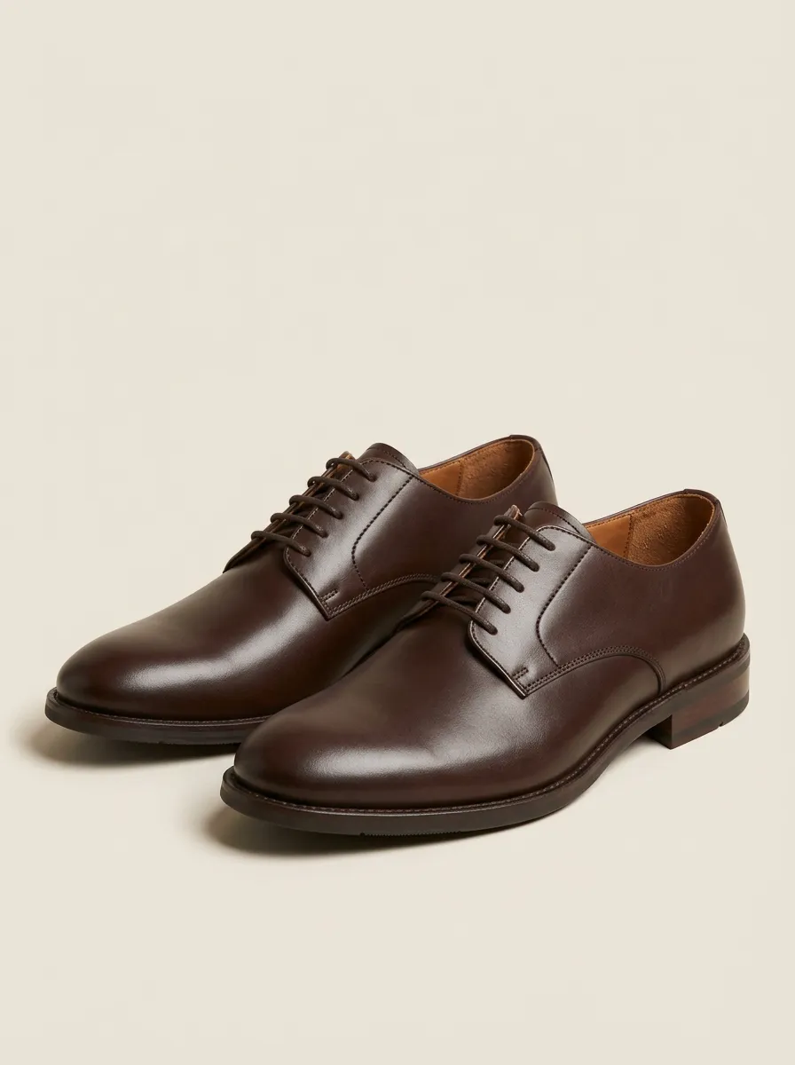 Men's Everyday Classic Business Leather Derby Shoes