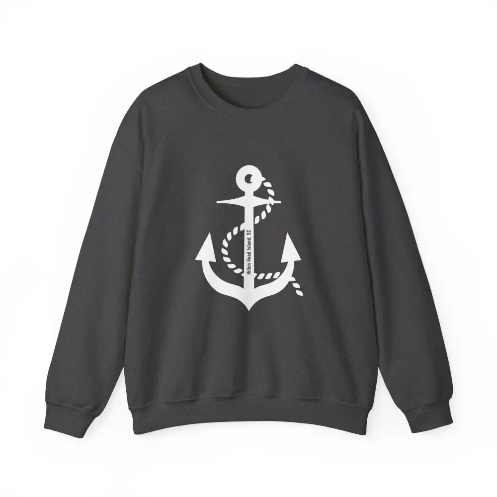 Anchor Graphic Crewneck Sweatshirt