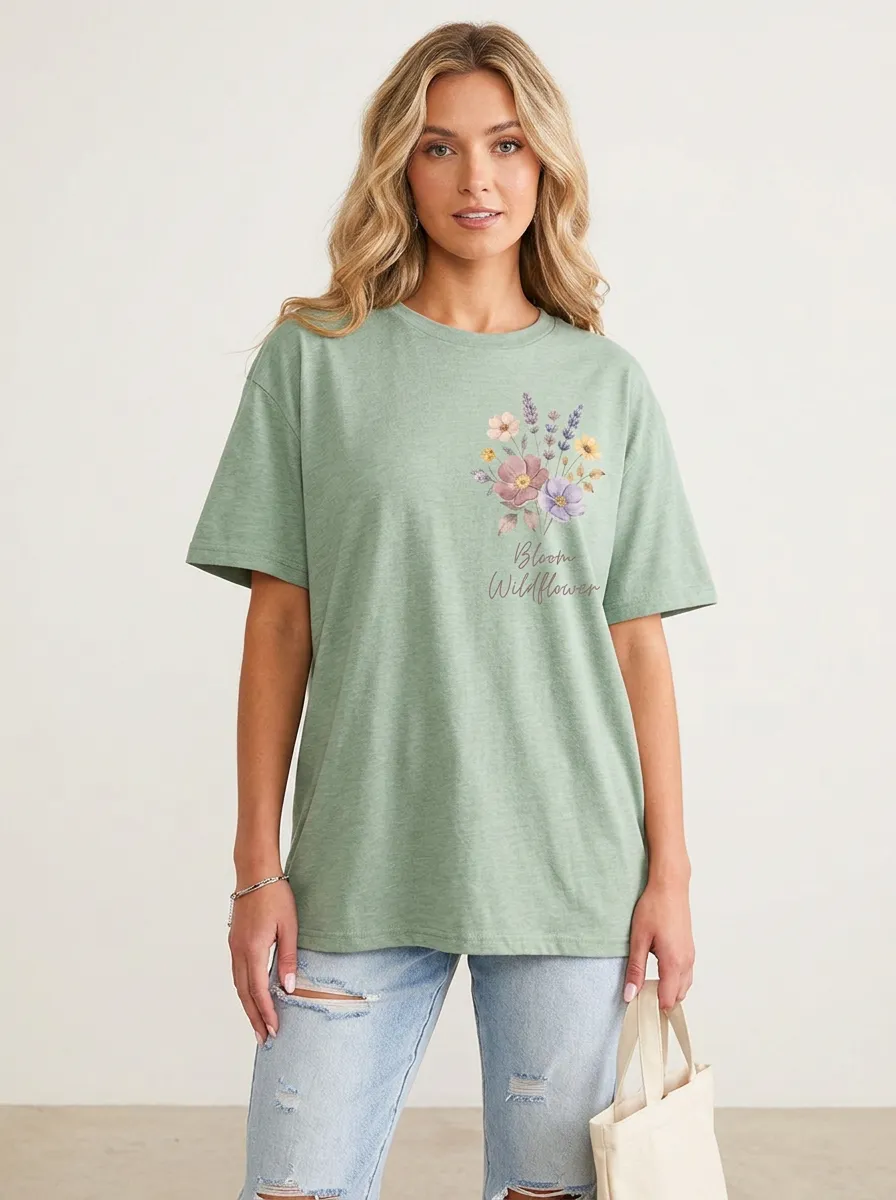 Nature Lover Wildflower T-Shirt