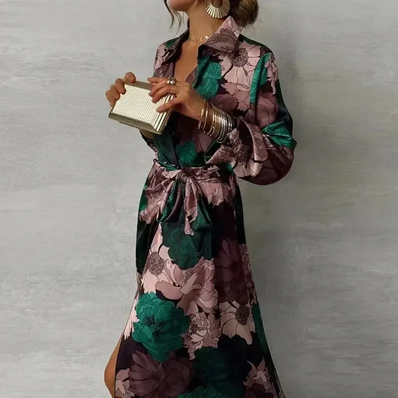 Belted Maxi Dress