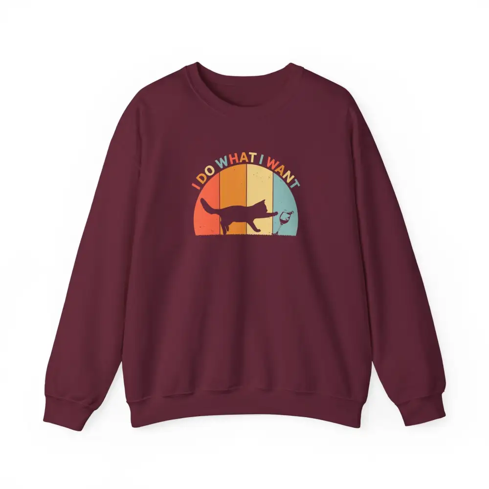 Independent Cat Graphic Crewneck Sweatshirt