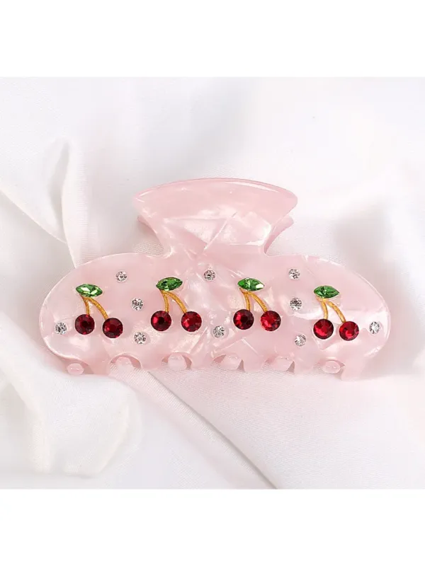 Small Rhinestone Claw Hair Clip