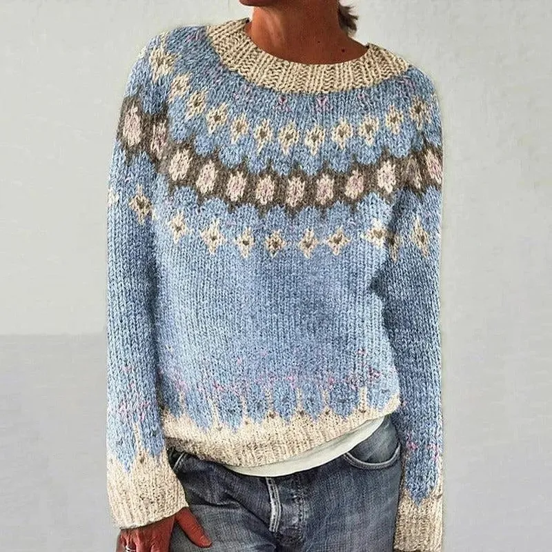 Winter Textured Style Sweater