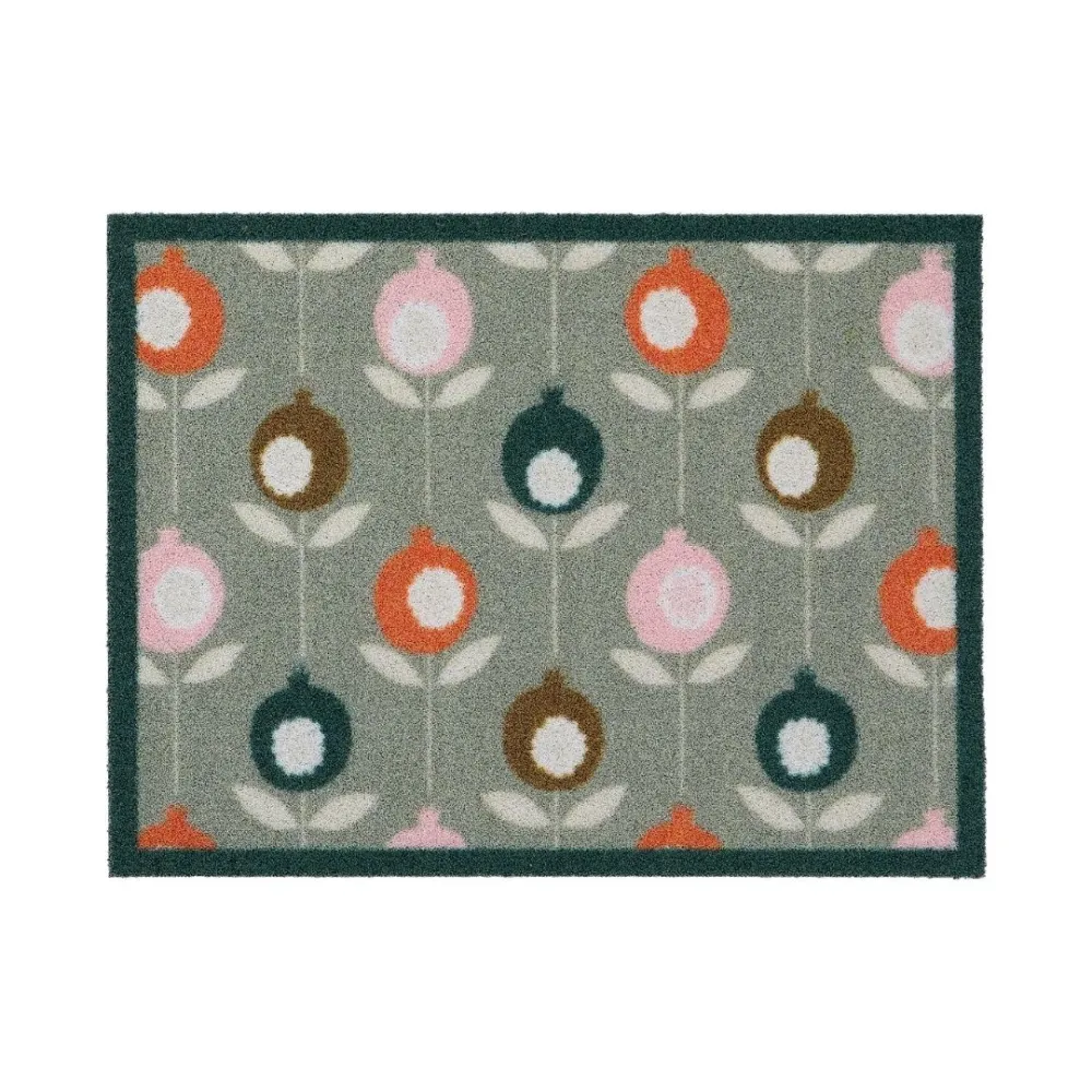 Pomegranate Pattern Outdoor Door Mat