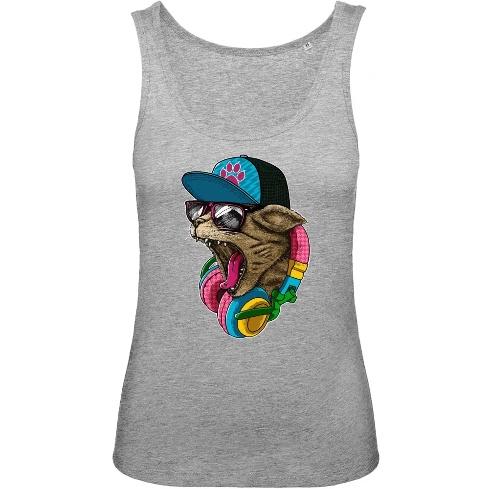 Cool Cat Graphic Tank