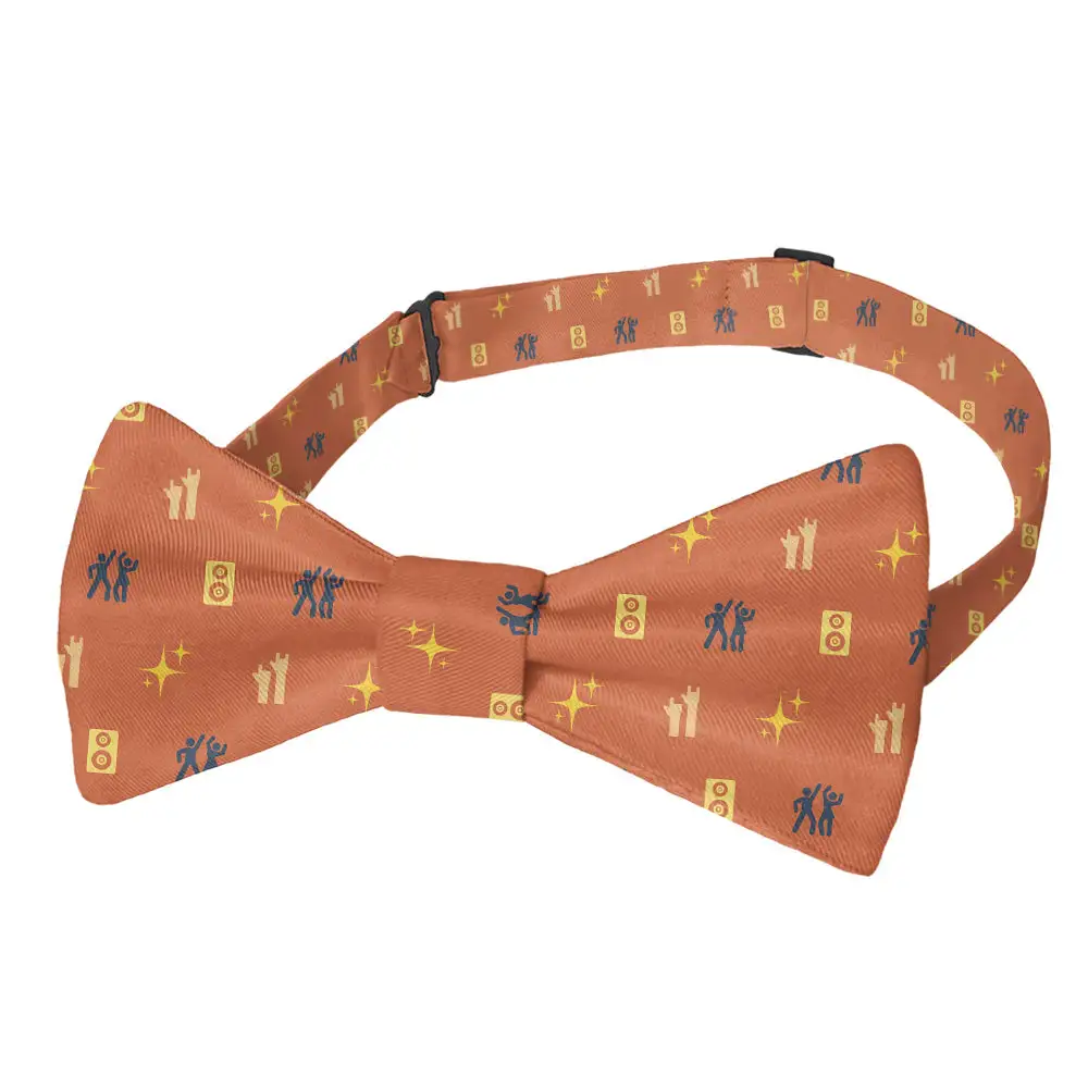 Concerts with Friends Pattern Bow Tie