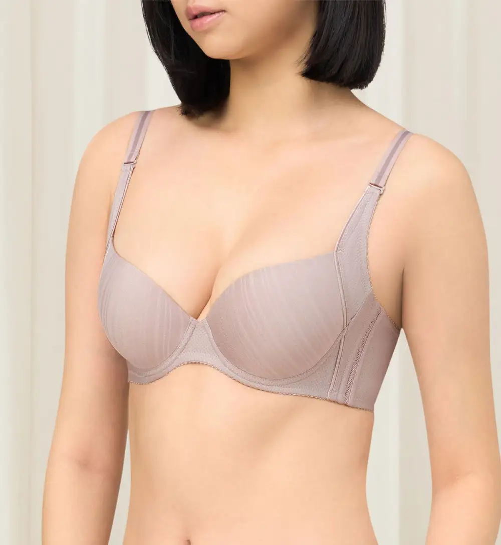 Women's Adaptive Wired Padded Cooling Breathable T-Shirt Bra