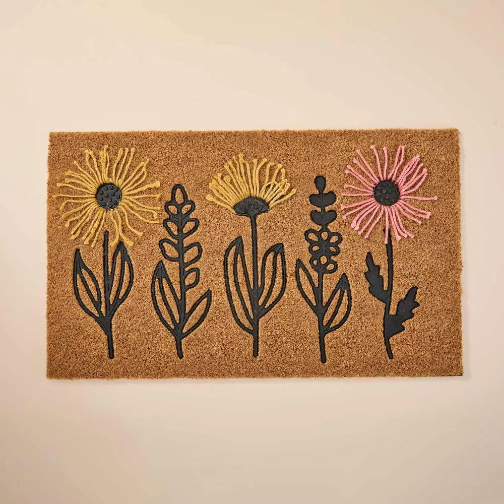 Classic Floral Decorative Home Accent Rug