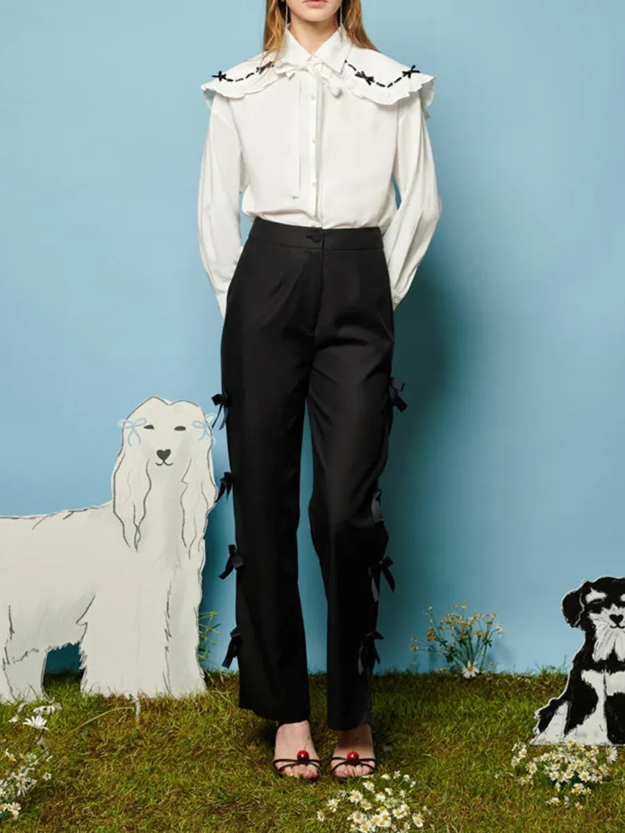 Bow Collar Shirt