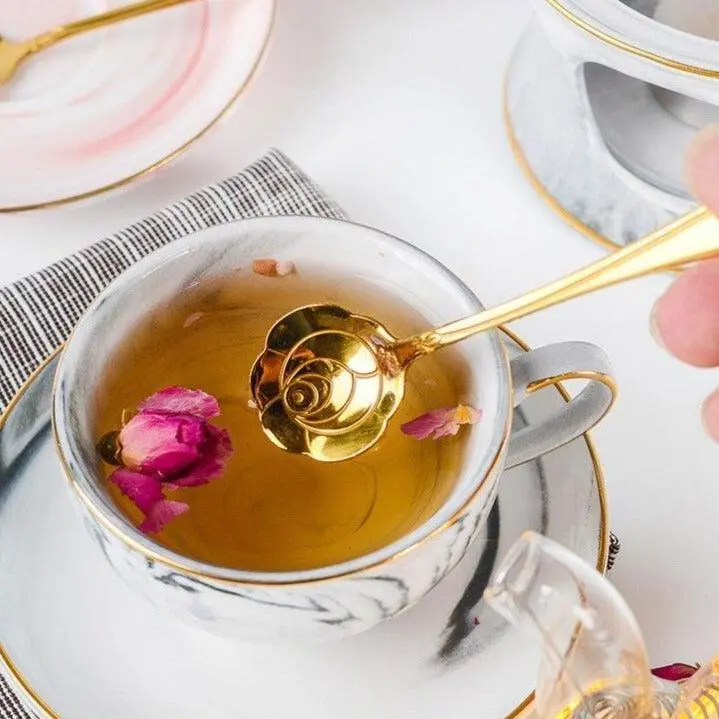 Stone Trimmed Tea Set
