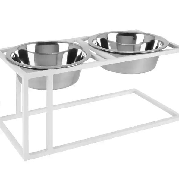 Double Elevated Streamlined Smart Pet Bowl