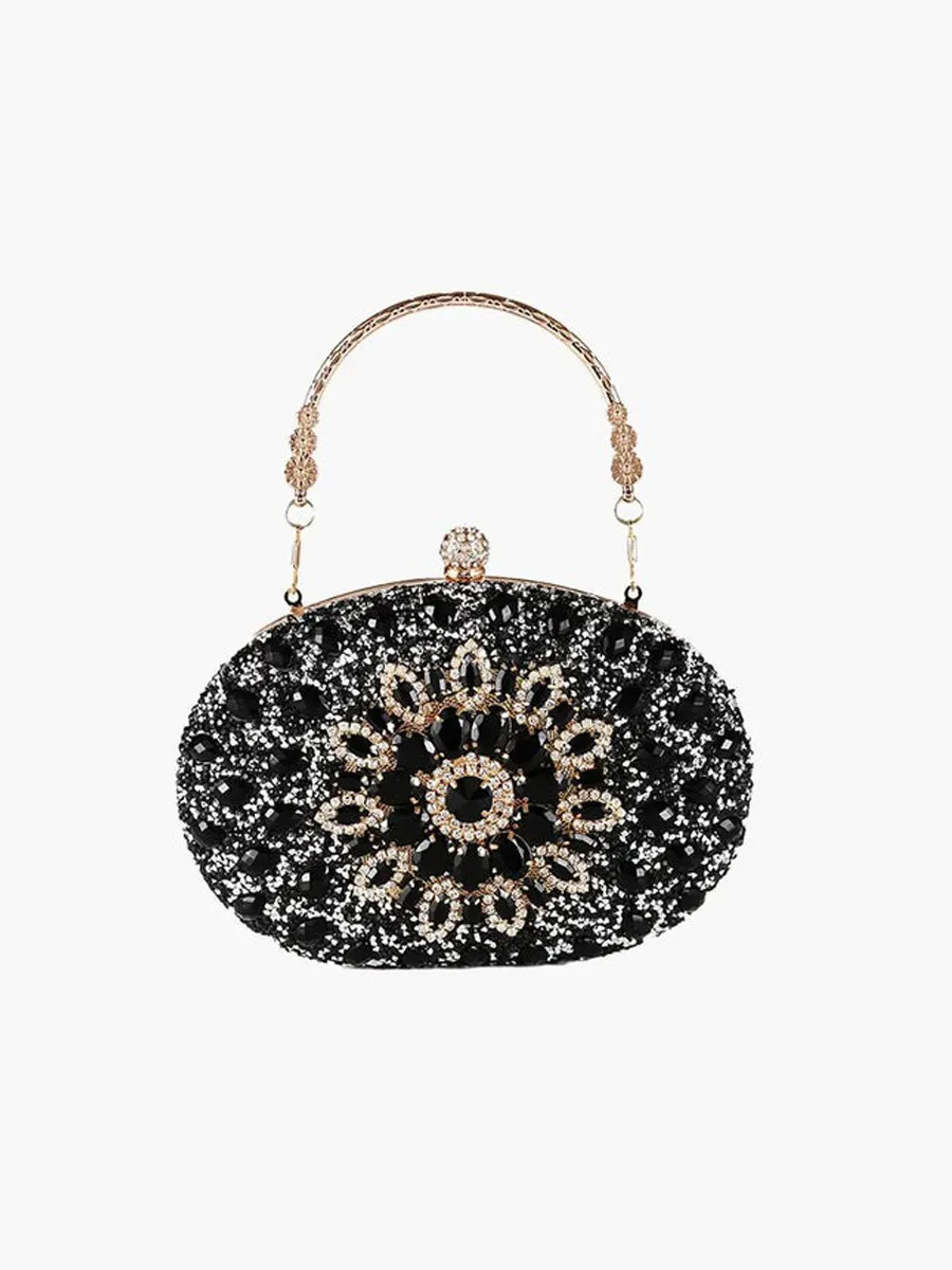 Ariella Infinity Gemstone Evening Clutch