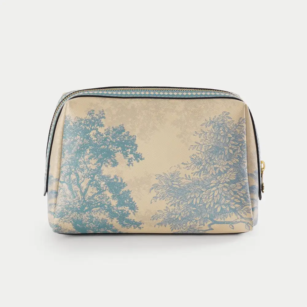 Blue Large Vanity Storage Pouch