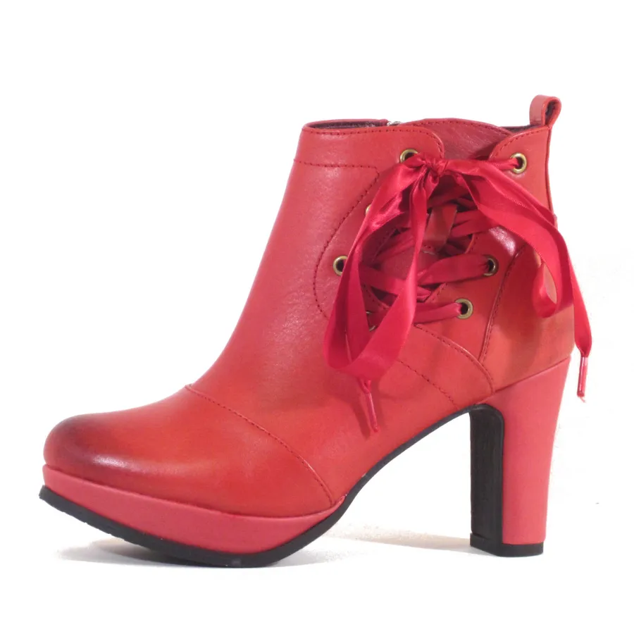 Vintage Inspired Ankle Boots