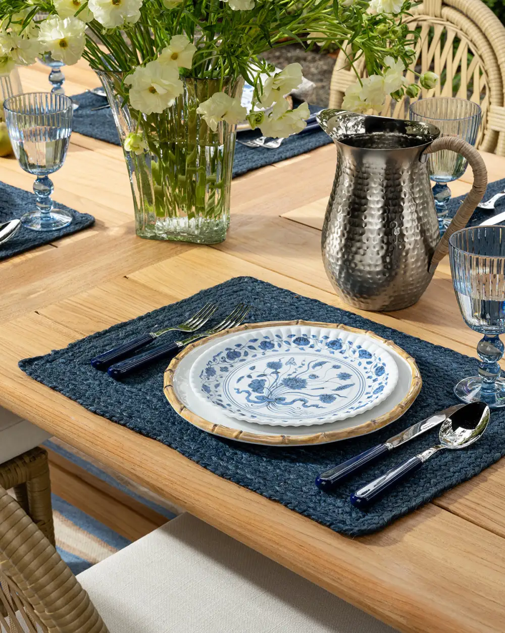 Botanical Melamine Plate Set