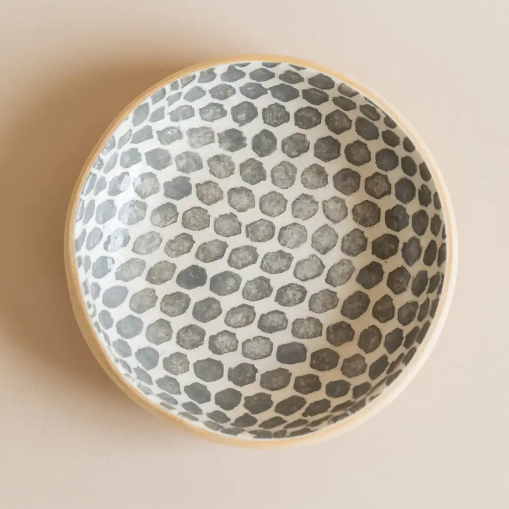 Ceramic Snack Serving Bowl