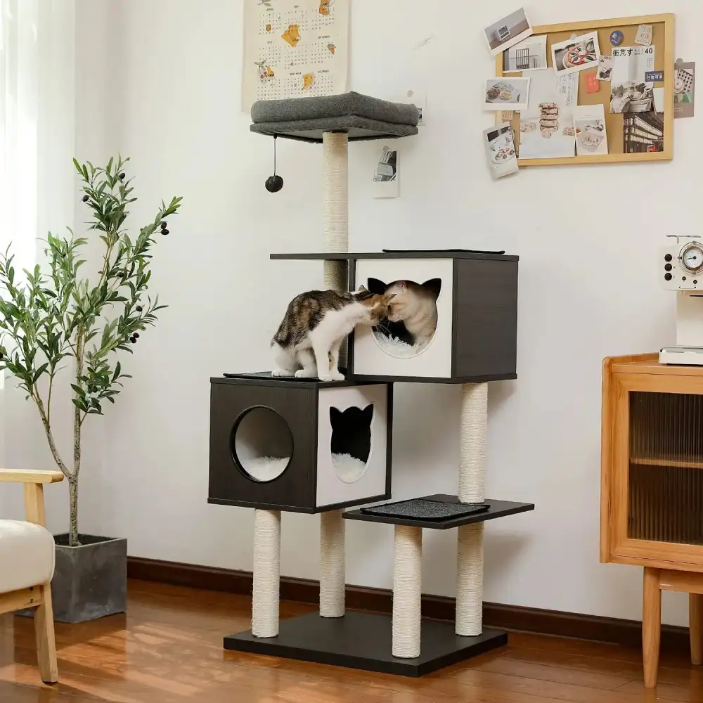 Double-Support Cat Tree