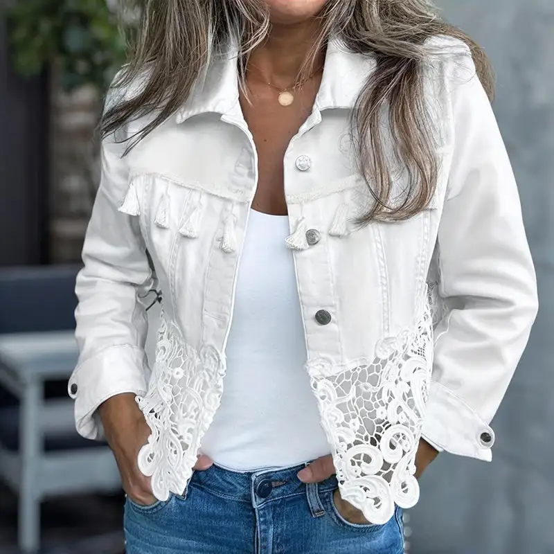 Lace Open Layering Jacket