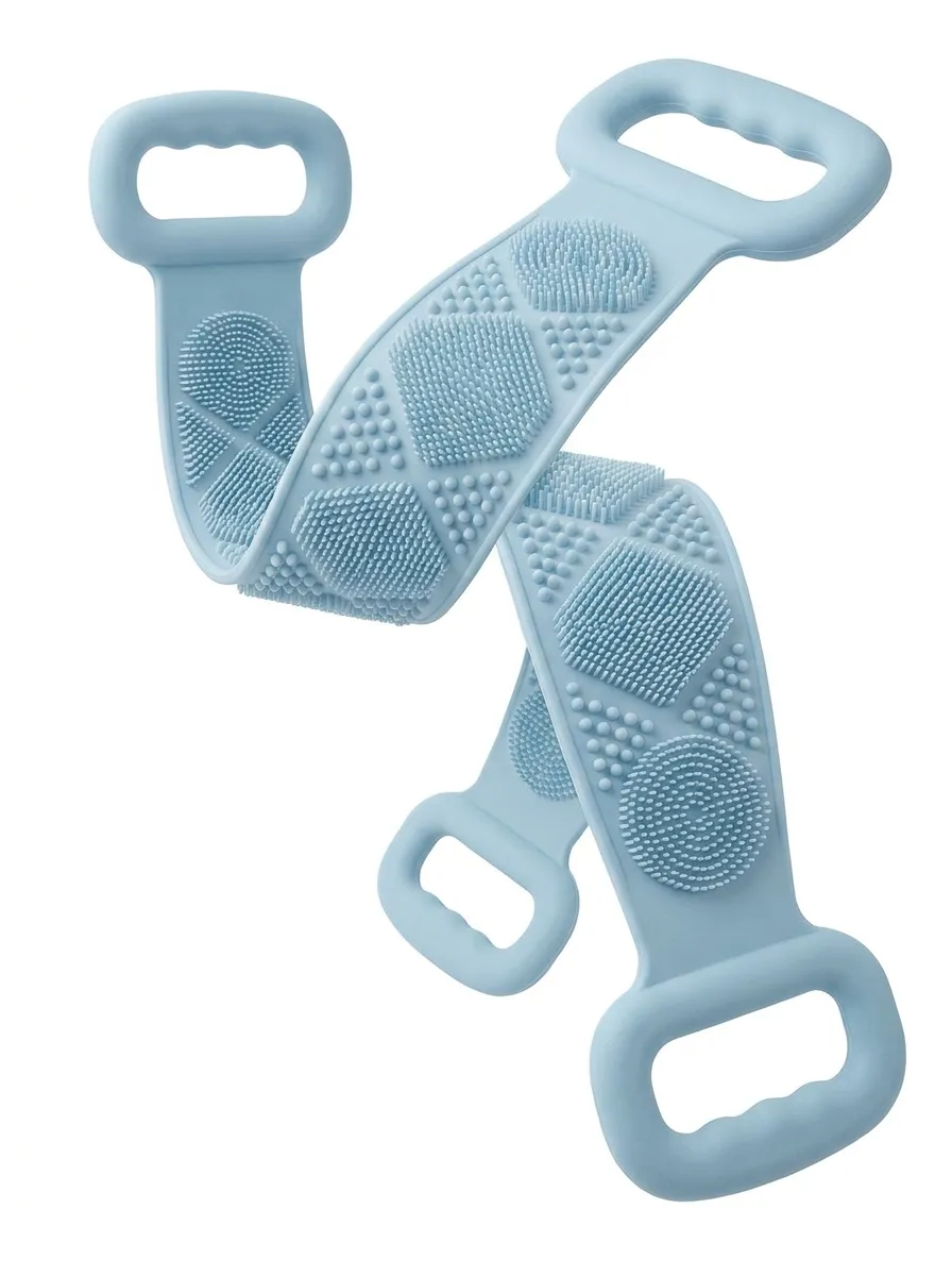 Silicone Textured Back Scrubber Cleansing Strap