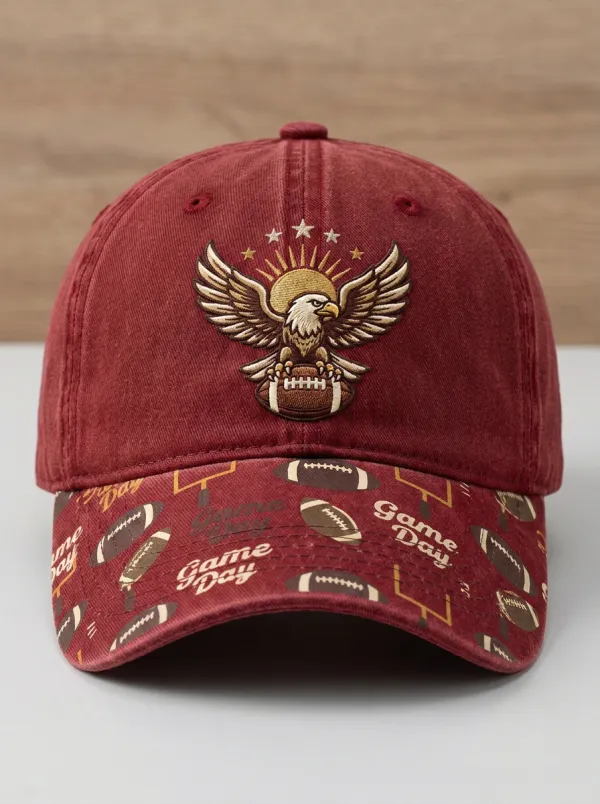 Eagle Gameday Football Baseball Cap