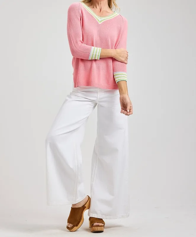 Cotton V-Neck Top