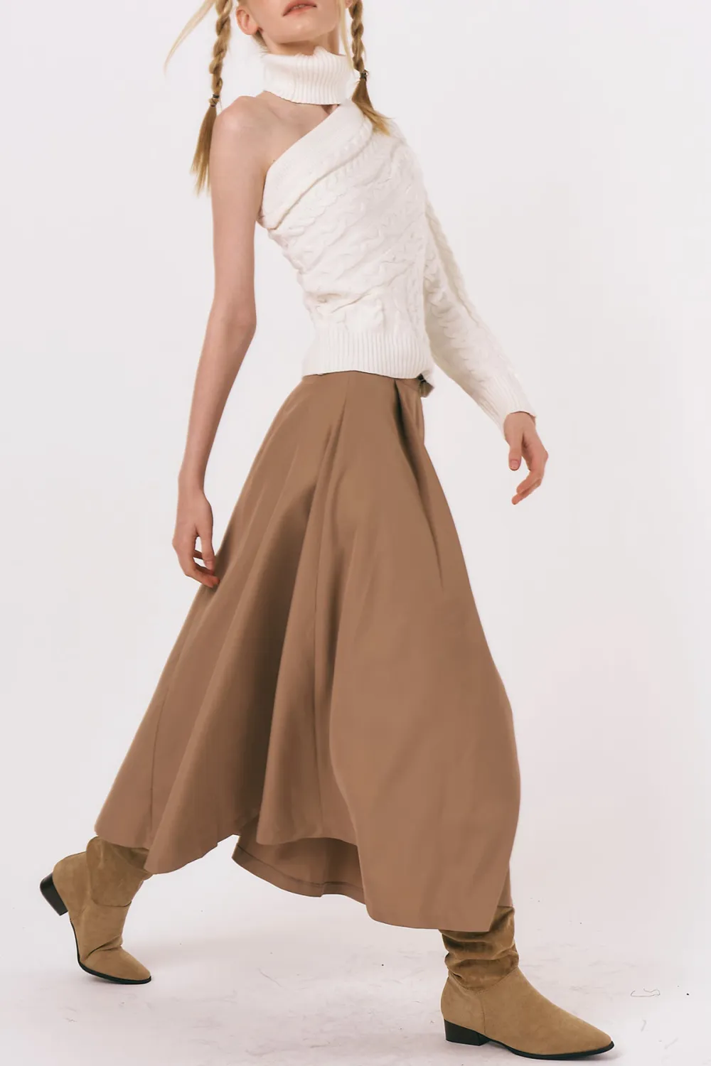 Oneshoulder Sweater Top