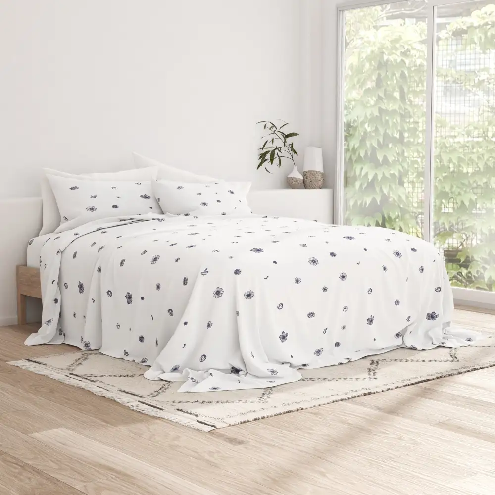 Flowers Pattern Sheet Set