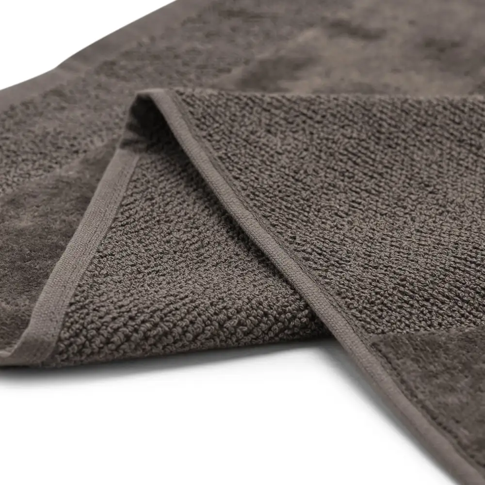 Dark Gray Cotton Hand Towel Set