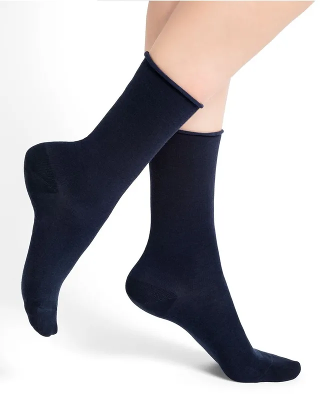 Cotton Wrap Velvet Socks