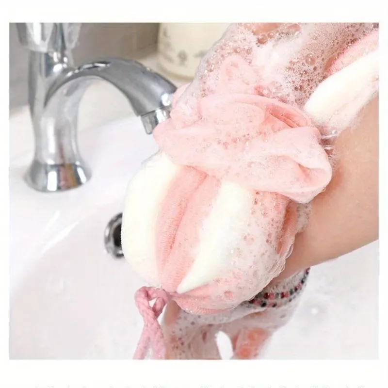 Fluffy Lathering Bath Sponge