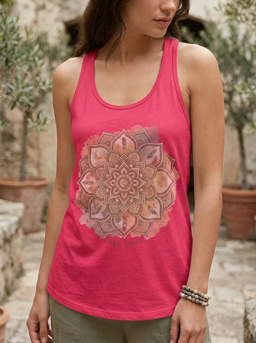 Boho Free Spirit Tank Top