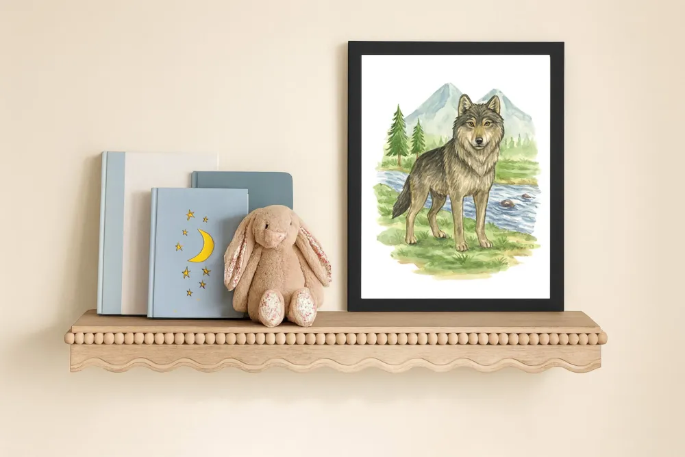 Framed Wildlife Art Print