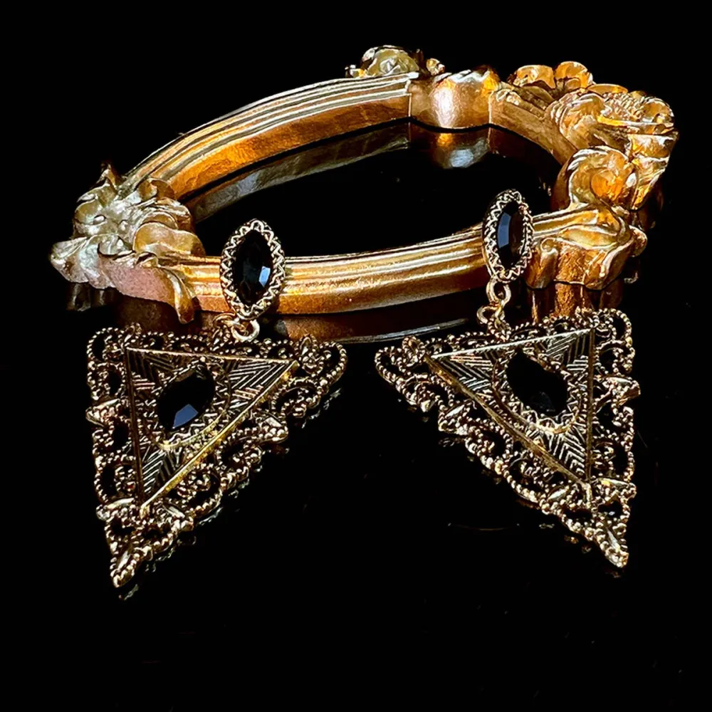 Geometric Vintage Earrings