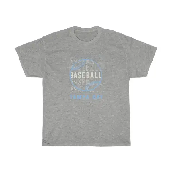Baseball Tampa Bay with Baseball Graphic T-Shirt