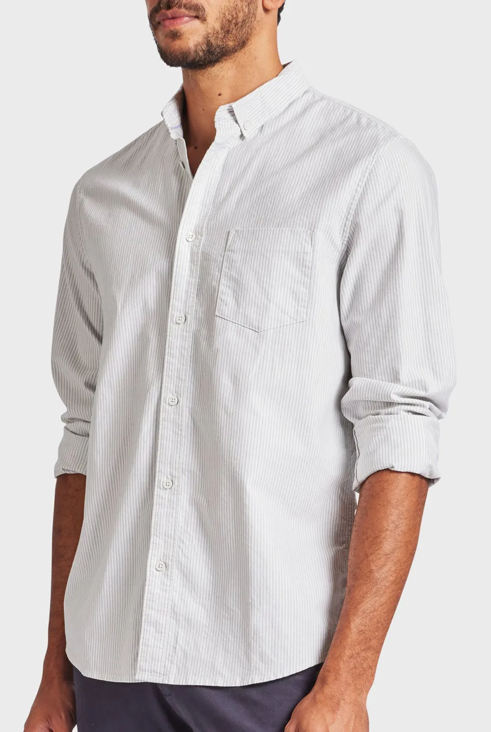 Vintage Oxford Shirt-Dutch blue