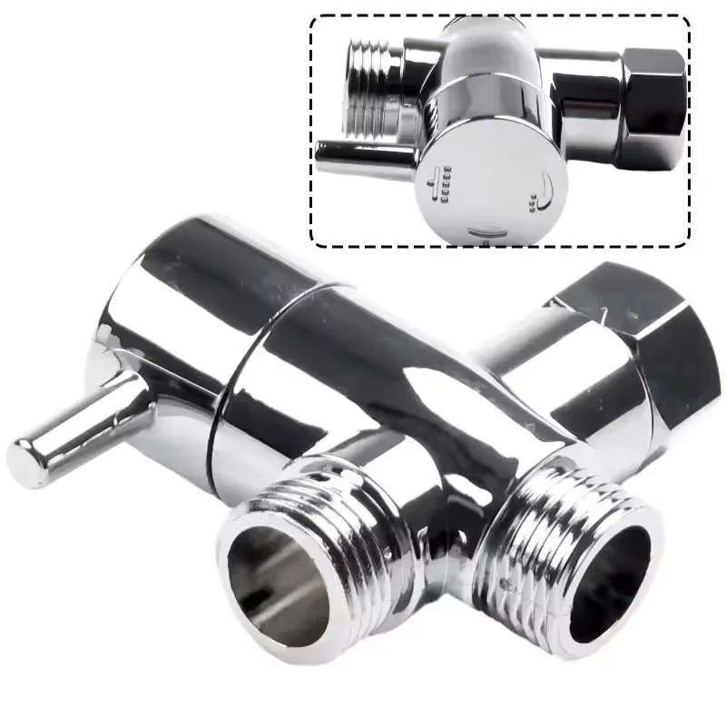 3-Port Shower Valve with Easy-Grip Lever