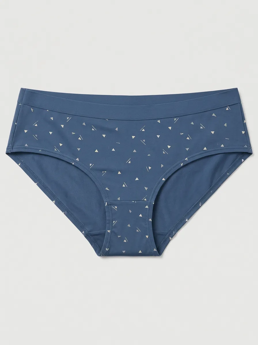 Women's Geometric Triangle Patterned Panties
