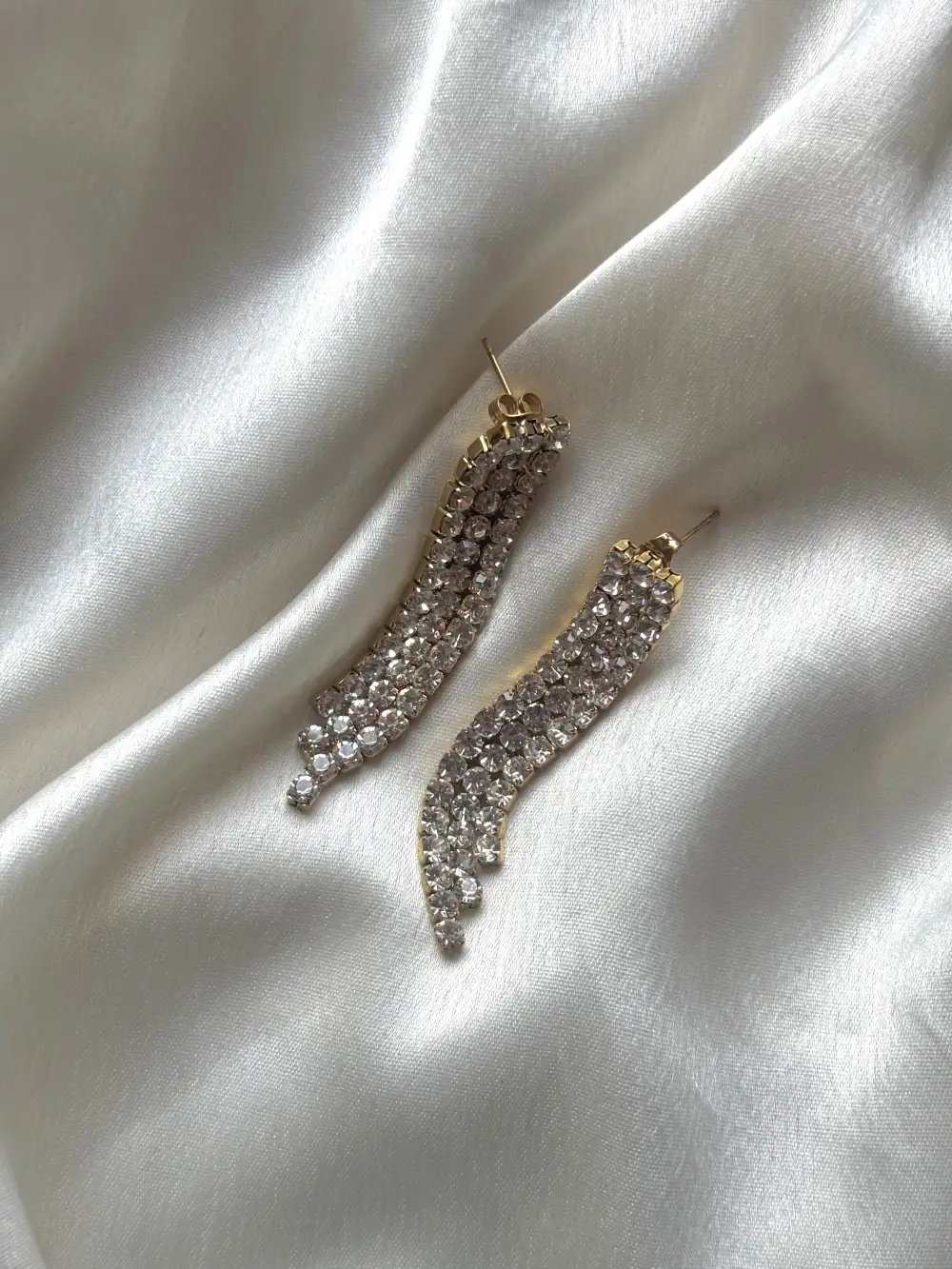 Rhinestone Dangle Earrings