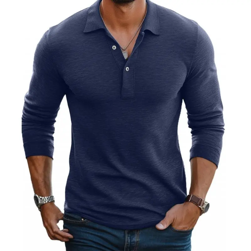Textured Cotton Polo