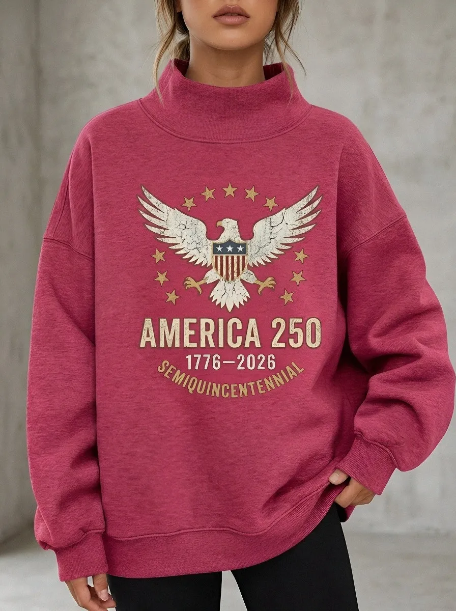 Usa Patriotic Eagle Sweatshirt
