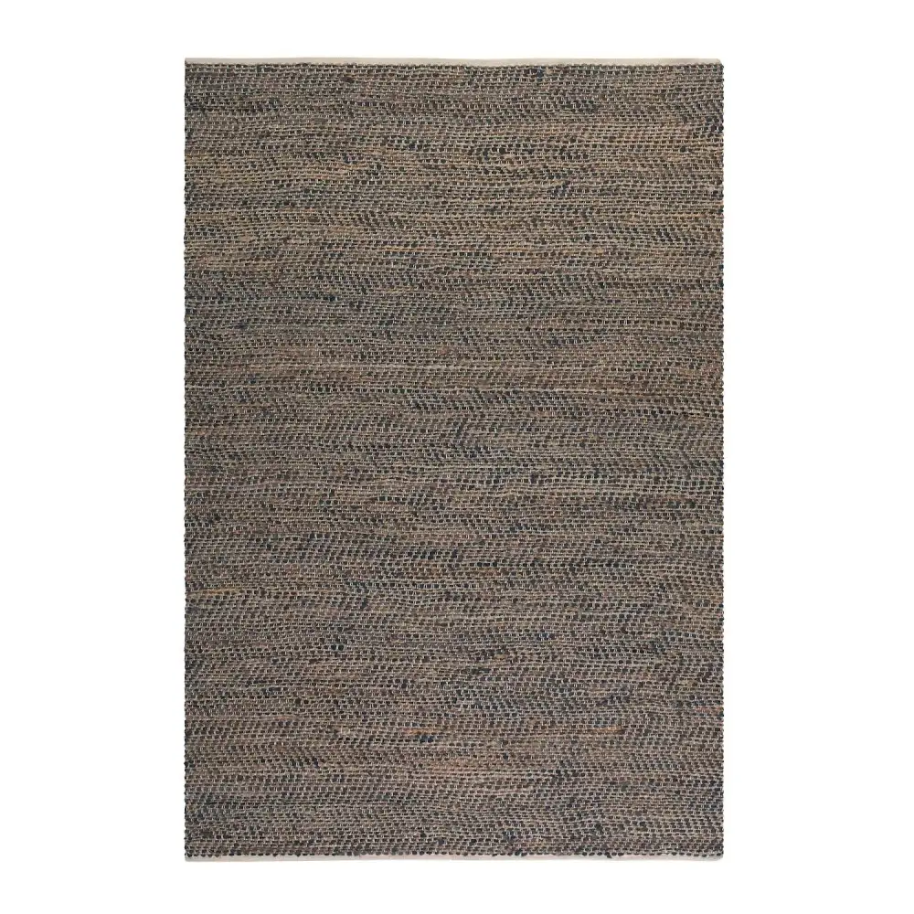 Leather & Hemp Rug